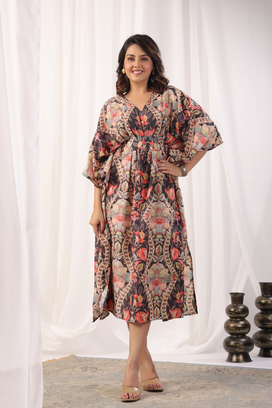 Designer Poly Viscose Kaftan