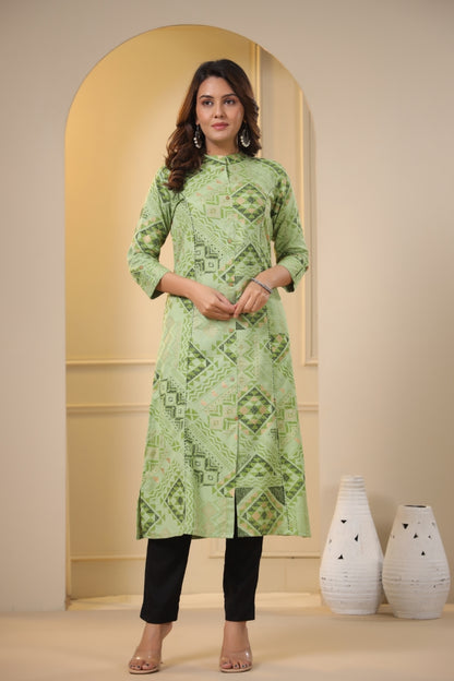 Princess Cut Cotton Kurta