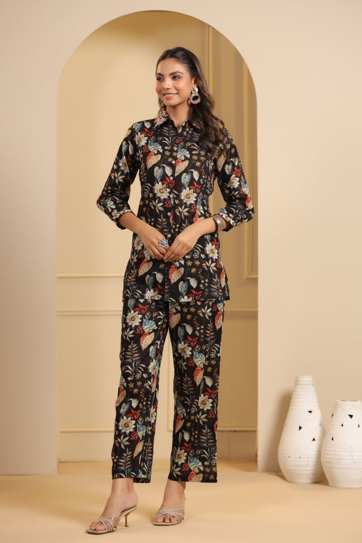 Premium Floral Co-Ord Set